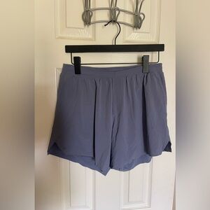 lululemon Fast and Free Lined Short 6” Peri Purple